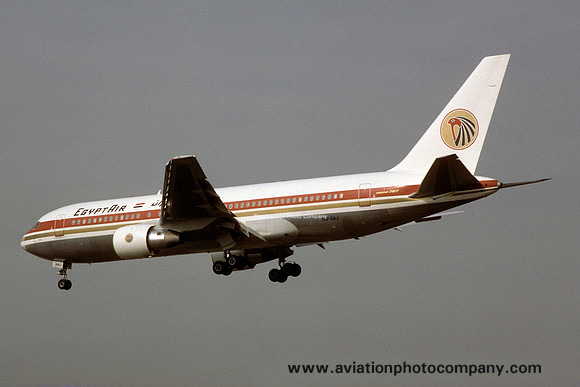 Egyptair Boeing 767-200 SU-GAJ (1985)