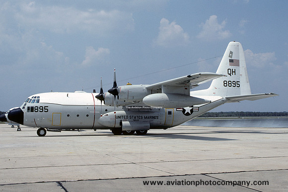 US Marines VMGR-234 Lockheed KC-130F Hercules 148895/QH (1986)
