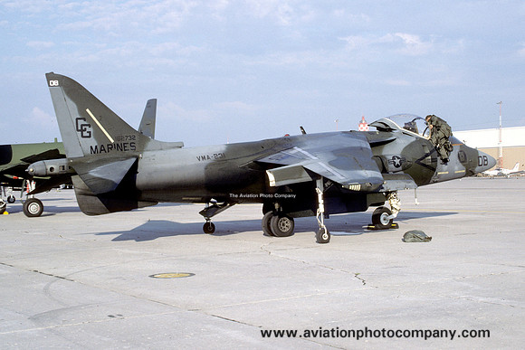 US Marines VMA-231 McDonnell Douglas AV-8B Harrier 162732/CG-08 (1986)
