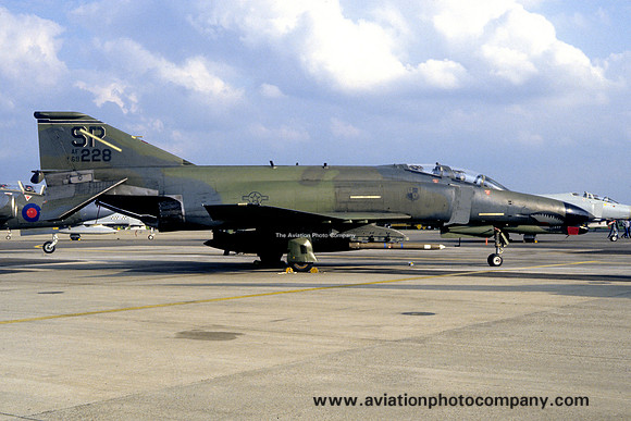 USAF 52 TFW 23 TFS McDonnell F-4G Phantom 69-7228/SP (1986)