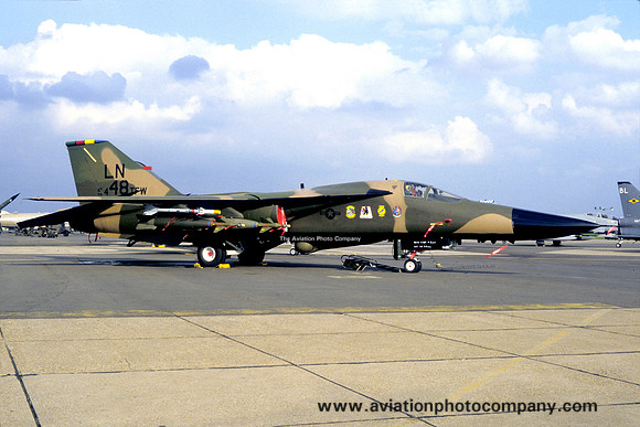 USAF 48 TFW General Dynamics F-111F Aardvark 72-1448/LN (1986)