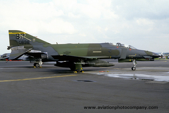 USAF 52 TFW 81 TFS McDonnell F-4E Phantom 74-1638/SP (1986)