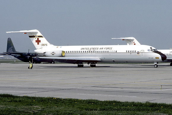 USAF 375 AAW Douglas C-9A Nightingale 71-0875 (1986)