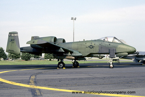 USAF 81 TFW 509 TFS Fairchild A-10A Thunderbolt 80-0184/WR (1986)