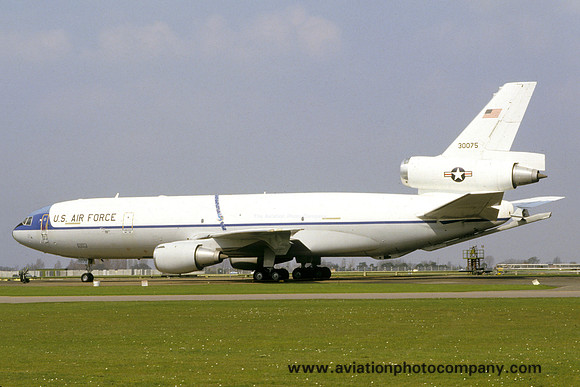 USAF 2 BW McDonnell Douglas KC-10A Extender 83-0075 (1986)