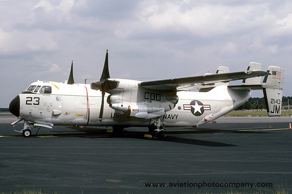 US Navy VR-24 Grumman C-2A Greyhound 162143/JM (1986)