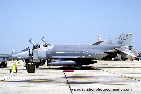 USAF Alabama ANG 160 TFS McDonnell F-4D Phantom 65-0681/AL (1986)