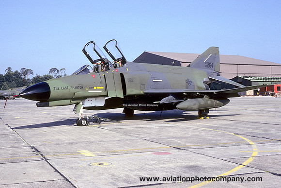 USAF ex 86 TFW McDonnell F-4E Phantom 69-0264 'The Last Phantom' (1986)