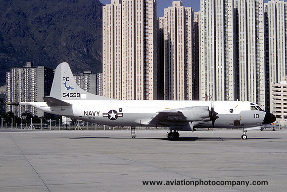 US Navy VP-6 Lockheed P-3B Orion 154599/PC-10 (1986)