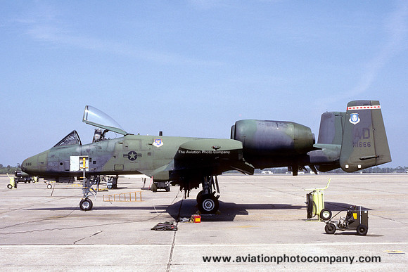 USAF 3246 TW Fairchild A-10A Thunderbolt 73-1666/AD (1986)