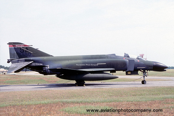 USAF Texas ANG 182 TFS McDonnell F-4C Phantom 63-7550/SA (1986)