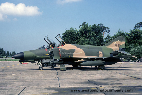 USAF ex 86 TFW McDonnell F-4E Phantom 69-0244 (1986)