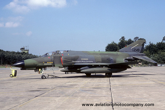 USAF ex 86 TFW McDonnell F-4E Phantom 69-0249 (1986)