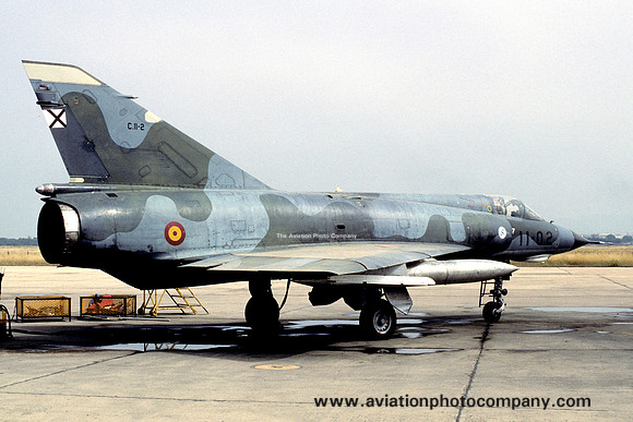 Spanish Air Force Ala 11 Dassault Mirage 3E C.11-2/11-02 (1988)