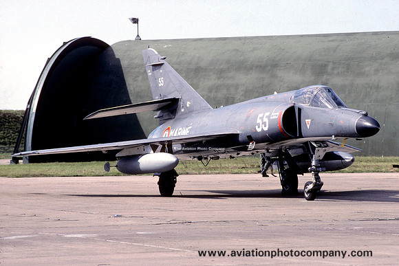 French Navy 17F Dassault Etendard S 55 (1987)