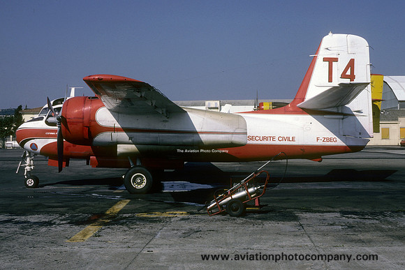 French Securite Civile Grumman S-2A Tracker F-ZBEG/T4 (1988)