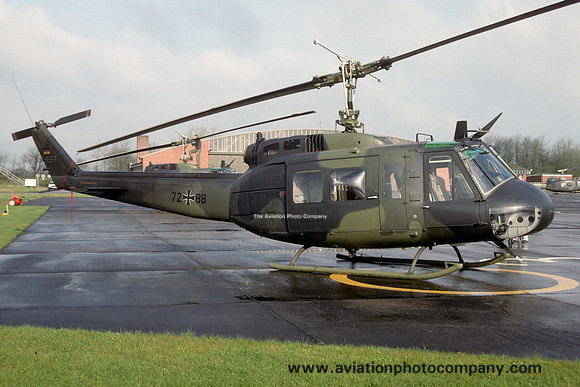 West German Army HFR6 Bell UH-1D 72+88 (1989)