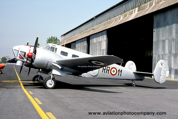 Italian Air Force Beech C-45 Expeditor MM61762/RR-11 (1989)