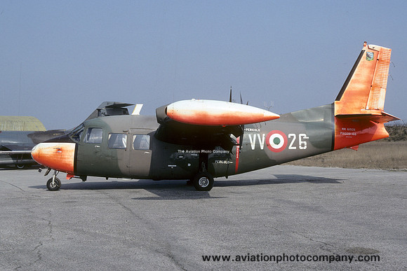 Italian Air Force VVVS Piaggio P-166M MM61926/VV-26 (1989)