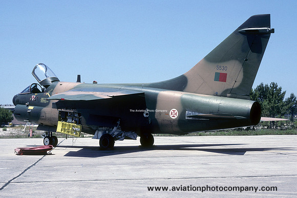 Portuguese Air Force LTV A-7P 5530 (1987)