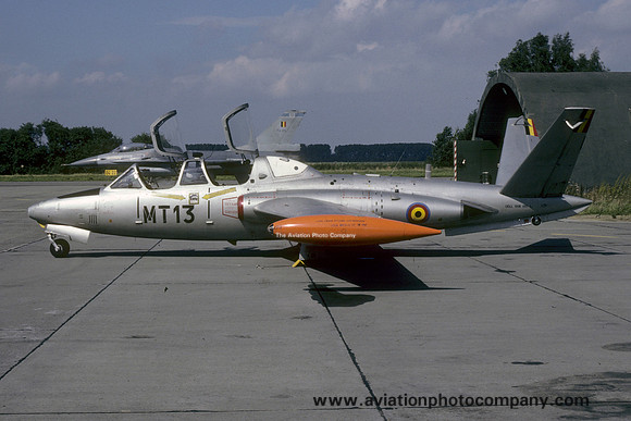 Belgian Air Force OTW Fouga CM.170 Magister MT13 (1988)