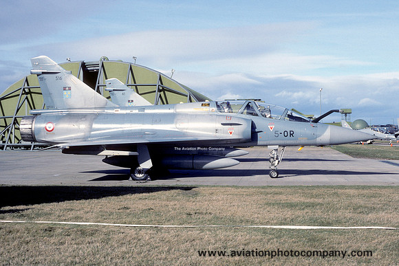 French Air Force EC2/5 Dassault Mirage 2000B 516/5-OR (1990)