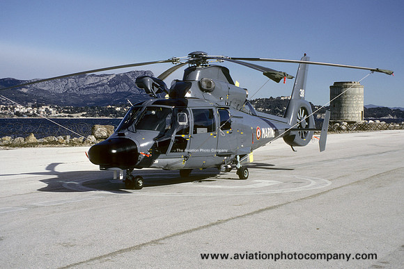 French Navy Aerospatiale SA.365N Dauphin 318 (1990)