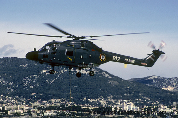 French Navy Westland Lynx HAS.2 812 (1990)