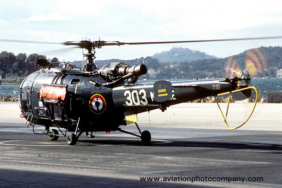 French Navy Sud Alouette III 303 (1990)