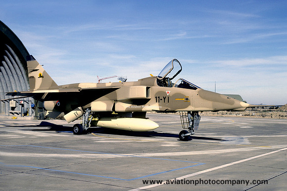 French Air Force EC4/11 Sepecat Jaguar A A118/11-YI (1990)