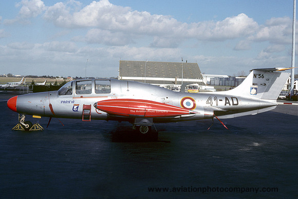 French Air Forcee ETE41 Morane Saulnier MS.760 Paris IR 56/41-AD (1990)