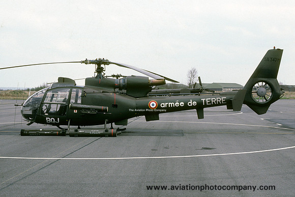 French Army 5 RHC Aerospatiale SA.342M Gazelle 4060/BQJ (1986)
