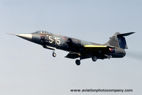 Italian Air Force 5 Stormo Lockheed F-104S Starfighter MM6789/5-15 (1986)