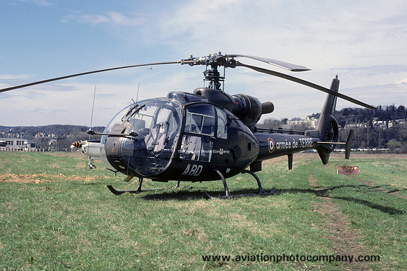 French Army 1 GHL Aerospatiale SA.341 Gazelle 1486/ABD (1987)