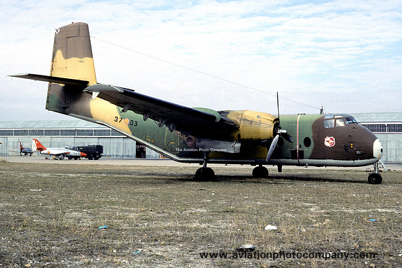 Spanish Air Force Ala 37 DHC-4 Caribou T.9-3/37-03 (1989)