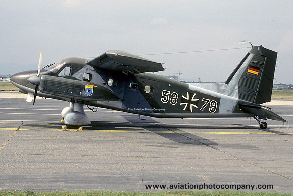 West German Air Force LTG62 Dornier Do28D 58+79 (1988)