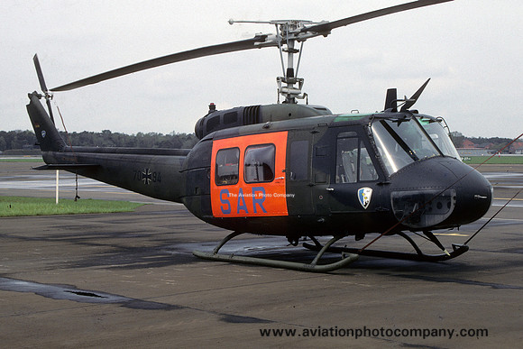 West German Air Force HTG64 Bell UH-1D 70+94 (1989)