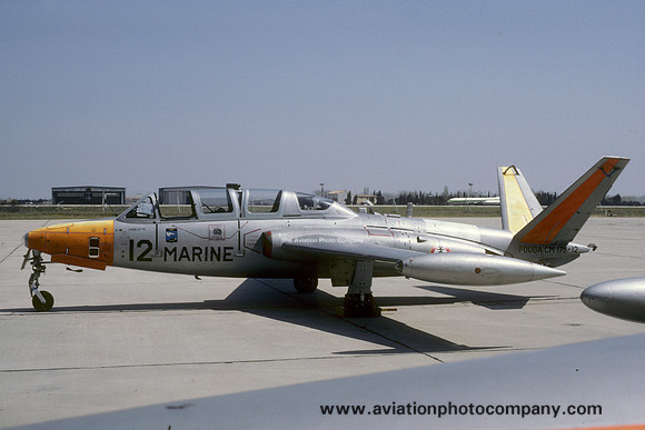 French Navy 59S Fouga CM.170 Zephyr 12 (1987)