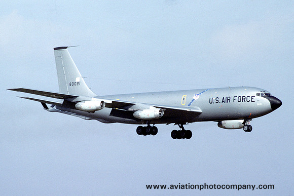 USAF 68 BW Boeing KC-135A Stratotanker 58-0021 (1980)