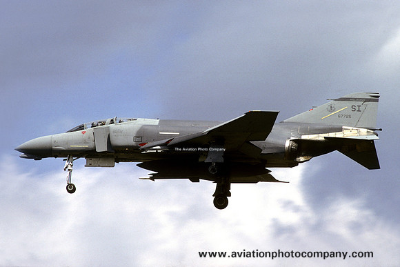 USAF Illinois ANG 170 TFS McDonnell F-4D Phantom 66-7725/SI (1986)