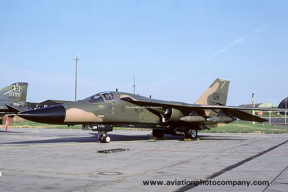 USAF 20 TFW 55 TFS General Dynamics F-111E Aardvark 68-0084/UH (1986)