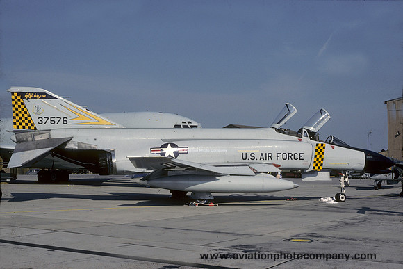 USAF McDonnell F-4C Phantom 63-7576 in use as BDR aircraft at Bitburg (1986)