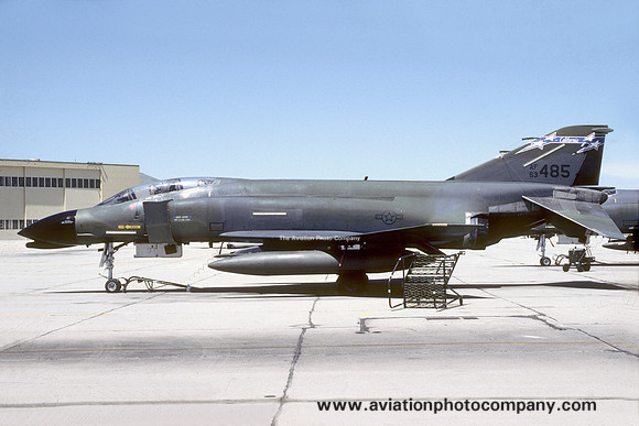 USAF California ANG 196 TFS McDonnell F-4C Phantom 63-7485 (1986)