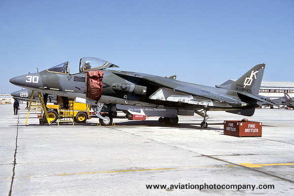 US Marines VMAT-203 McDonnell Douglas AV-8B Harrier 161584/KD-30 (1985)