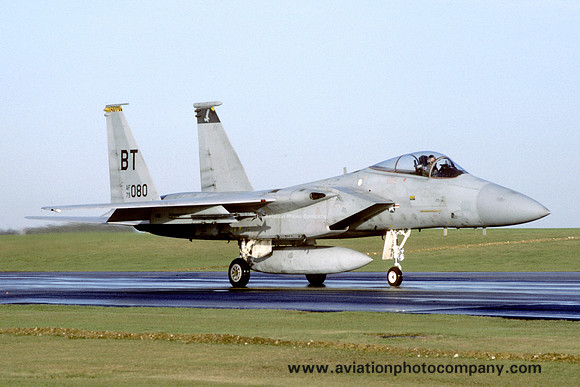 USAF 36 TFW 53 TFS McDonnell Douglas F-15C Eagle 79-0080/BT (1986)