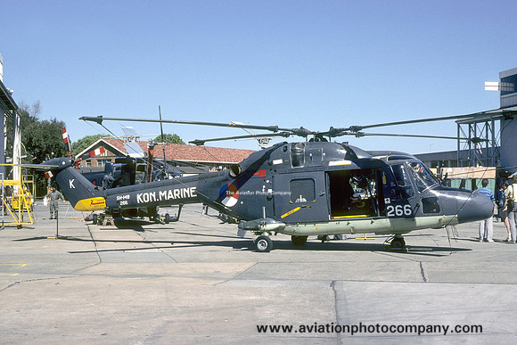Dutch Navy 7 Squadron Westland SH-14B Lynx 266/K (1988)