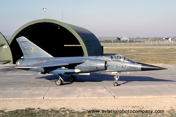 French Air Force EC3/5 Dassault Mirage F.1C 74/5-AF (1989)
