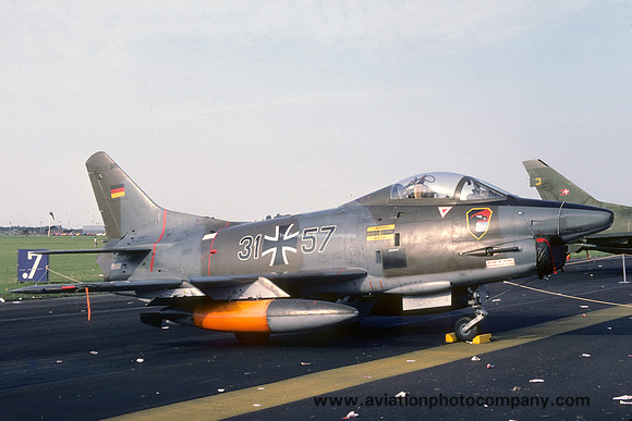 West German Air Force LEKG41 FIAT G-91R 31+57 (1978)