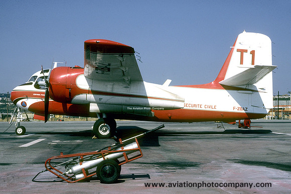French Securite Civile Grumman S-2A Tracker/ Conair Firecat F-ZBAZ/T1 (1988)