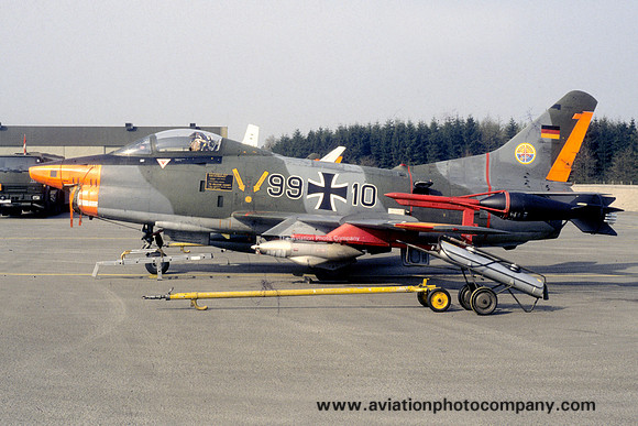 West German Air Force Condor FIAT G-91R 99+10 (1989)